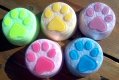 Paw Print Handmade Glycerin Soap