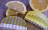 Fresh Lemon Slices Handmade Glycerin Soap